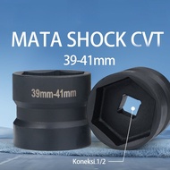 MATA COUPLING SOCKET WRENCH 39MM X 41 MM 39X41 MM 39X41MM CVT DOUBLE HEAD SOCKET BLACK COLOR PULLI C