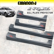 Hc Cargo Perodua Aruz &amp; Toyota Rush Side Sill Plate Protector (4pcs per set) Anti Scratch Door Step