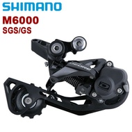 【Spot goods】SHIMANO DEORE RD M6000 Shadow Rear Derailleurs Mountain Bike GS SGS Derailleurs 10-Speed