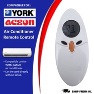 [ ❄️YORK❄️ACSON ] Replacement for York/Acson Aircond Remote Control (YK-05)