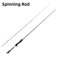 Mavllos ORKA เบ็ดตกปลาแบสอ่อนพร้อมเหยื่อล่อปลายแข็งแบบหมุนเร็ว1-5กรัม1-8lb Joran Cetak Penggulung ตก