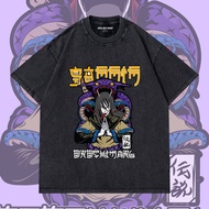 #現貨 大蛇丸 蛇睨呪縛 穢土轉生 火影忍者 做舊水洗純棉短TEE 台灣製