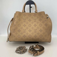 LV 鏤空夜透月光女神Bella手提肩背斜背水桶包 芯片款 32*23*13 98新配件塵袋