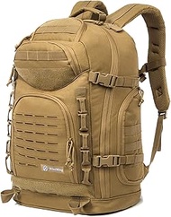 ALFREVER 38L Military Tactical Backpack Men Assault Pack Bag|Army Backpacks|Large Camping Hiking Ruc
