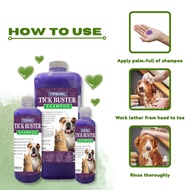 BOB - Fipronil Tick Buster Shampoo – Anti-Tick, Flea & Lice Treatment for Dogs & Cats