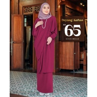 [HAURABELLE] DAYANG KAFTAN IRONLESS