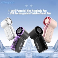 COLO Portable Handheld Fan Portable 199 Speed Adjustable  Rechargeable Fan