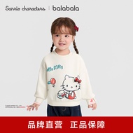 Kuromi IP Shopping Mall Barbara Girls Sweatshirt Fake Two-Piece Top Sanrio 20251/15
