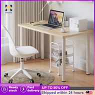 【aihome】 Meja Belajar Rounded corners Computer table Office Desk Bedroom Study table Thickened Dinin