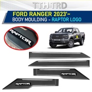 Hc Cargo Ford Ranger T9 2023 Raptor Side Door Panel Cover Cladding Moulding Garnish Lip Skirt Spoiler Bodykit Body Kit