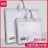 Quality Drawing Folder Storage Book Picture Art 4K Paper Works Collection 8K Handbag 8K 4K Painting 