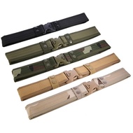 (YZT)2 Inch Airsoft Military Tactical Belt Unisex Durable Canvas Material Hunting Outdoor