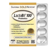[ โพรไบโอติกส์ ] California Gold Nutrition LactoBif® 100 Probiotics 100 Billion CFU 30 Veggie Capsul