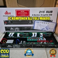 Equalizer DB X 215 SUB MAKRO 215SUB IC FULL MACRO GRADE A++ COMPONENT