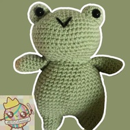 frog plushie stuffed 🐸toy handmade plushie crochet amigurumi