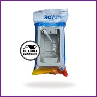 ☑️ Royu Electrical Wall Mounted PVC Amco Box (Surface Type Utility Box)
