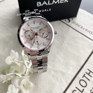 BALMER 9187L SS-18 Sapphire White dial Rosegold Stainless steel Analogue Quartz Watch