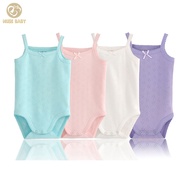 1PC Baby Girl Sleeveless Mesh Romper Jumpsuit Newborn Cotton Clothes