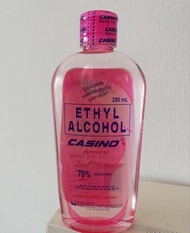 Philippine Product Casino Ethyl Alcohol 70% 250 ml (Disinfectant, Antiseptic, Hand Sanitizer)