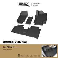 3D Mats พรมปูพื้นรถยนต์ HYUNDAI IONIQ 5 2023-2025 พรมกันลื่น พรมกันนํ้า พรมรถยนต์