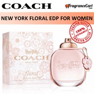 Coach New York Floral EDP for Women (90ml) Eau de Parfum Spray [Brand New 100% Authentic Perfume/Fragrance]