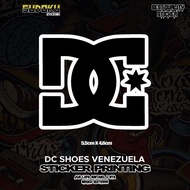 STICKER STICKER PRINTING DC SHOES VENZUELA BRAND