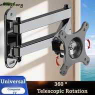 ZHANGHONG Computer Bracket, Rotatable 10-37in LCD Monitor Bracket, Universal Extendable Wall Mount S