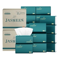 Jasmeen (Large Pack) Tissue Paper Toilet Paper Facial Tissue Paper Hand Tissue 1 Box Has 20 Packs 1 