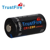 TrustFire Original 16340 CR123A 1300mAh 3.0V Disposable Non-Rechargeable Lithium Battery Flashlight