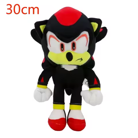 8style 30cm Super Mouse Plush The Hedgehog Shadow Plush Toys New Cartoon Hedgehog Ultra Mouse Shadow