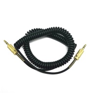 3.5mm Replacement Audio AUX Cable Coiled Cord for Marshall Woburn Kilburn II Speaker Male to male Jack