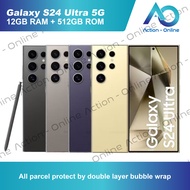 (Ready Stock) Samsung Galaxy S24 Ultra 5G Smartphone (12GB RAM + 512GB ROM) Under Samsung Warranty