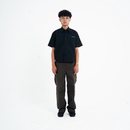 All Around Faded Oxford Boxy Shirt 235GSM Black