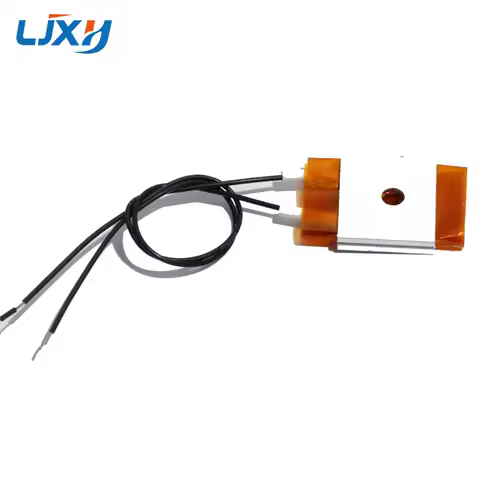 LJXH 2 PCS PTC2 Constant Temperature Heating Sheet 12V/24V TC80 Degrees with Fixed Hole 21x25x4.6mm 