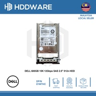 DELL 600GB 15K 12Gbps SAS 2.5'' 512n HDD // 01W7HC // 1W7HC // AL14SXB60ENY