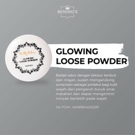 Glowing Loose Powder Bedak Tabur Benings Clinic by dr. Oky Pratama Benings Skincare