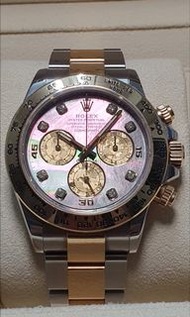 『已交流』勞力士 116503 Daytona ROLEX 迪通拿 116503NG 貝殼面 黑貝姆面