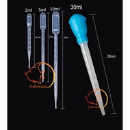 Dropper 2ml 5ml 10ml 30ml to shrink feces like decorative fighting fish medicine