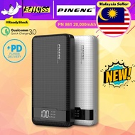 Pineng PN-861PD Type-C PD+QC 20W Power Bank 20000mAh Qualcomm Quick Charge 3.0 PN861PD Fast Charge P