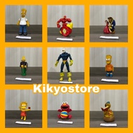Action figure Simpson Action figure Elmo Action figure Beauty and The Beast A