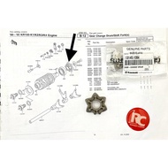 DRUM BINTANG GEARBOX RR150 ZX150 ORIGINAL KAWASAKI