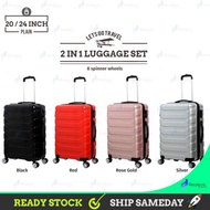 luggage bag travel luggage luggage 28 inch 24inches Realeos Hard Case Spinner Travel Trolley Wheel L