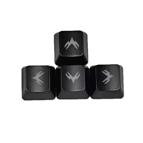 1 Set ABS Backlit Keycaps Height Mechanical Keyboard Keycap Personality for Wasd Direction