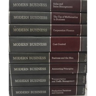 USED MODERN BUSINESS GROLIER BOOK Original