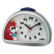 Rhythm alarm clock Snoopy Joe COOL Electronic Alarm 4SE563MS19【Direct From JAPAN】