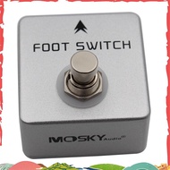 Foot Switch Lockable Effect Pedal Tap Tempo Switch Pedal Guitar Single Tap Efect Pedal Audio Channel