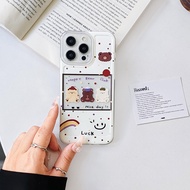 Rainbow case เคสลาย การ์ตูนน่ารัก ลานหมี สำหรับไอโฟน 7plus 8plus i11 XR i12 proMax i13 13proMax i14 