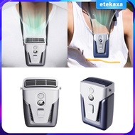 [Etekaxa] Portable Waist Fan Hanging Working Fan USB Body Fan Personal Fan for Climbing