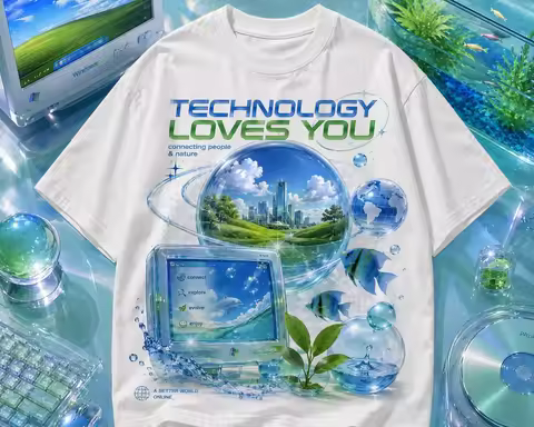 Frutiger Metro T-shirt Y2K Graphic Tee Frutiger Aero Mcbling 2026 Summer New Men Women Fashion Y2K C