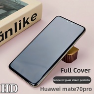BLUE LION Huawei Mate 70Pro Full Coverage Screen Protector HD Anti-drop 3D Curved Edge Quick Unlockz